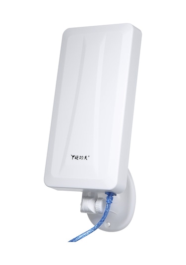 Wezone 150mbps 802.11b/g/n Usb Wifi Alıcısı, Yüksek Güçlü Kablosuz Sinema Zenginleyici, Masaüstü Bilgisayar İçin Ap Dönüştürücü, 5m Kablolu Abs Kasa