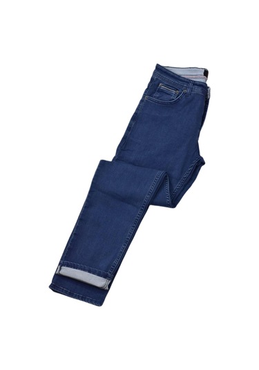 Erkek Regular Fit Jeans Pantolon 320 Bgl-st04193 İndigo