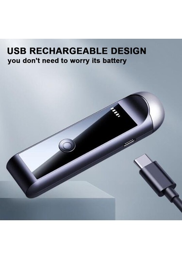 Yüksek Hassasiyetli Alkol Test Cihazı Taşınabilir Dijital Lcd Ekranlı Alkol Metre Usb Şarj Edilebilir Nefes Testi Cihazı Alkol Tespit Cihazı Siyah