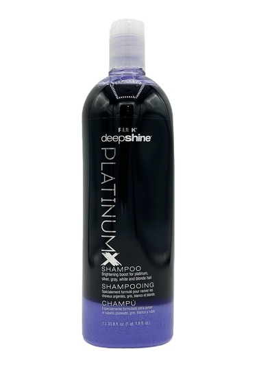 Rusk Deepshine Platinumx Mor Şampuan 1000ml Tüm Saçlar
