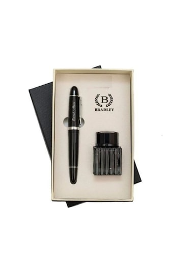 Kişiye Özel Bradley Dolma Kalem Ve Mürekkep Seti