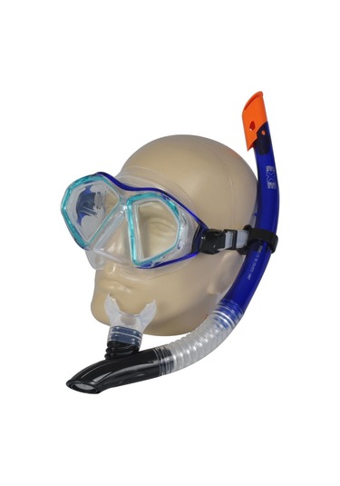 Busso M4206S Silikon Maske& Snorkel Set Çok Renkli