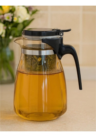 Konyax 900 Ml Süzgeçli Cam Sürahi