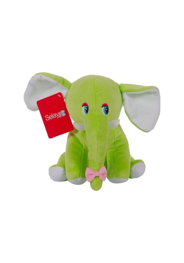 Peluş Fil 20 Cm Yeşil 1286 Yeşil