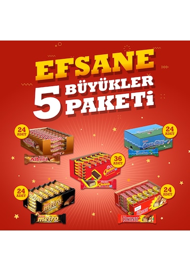 Ülker 5 Büyükler Paket Seti