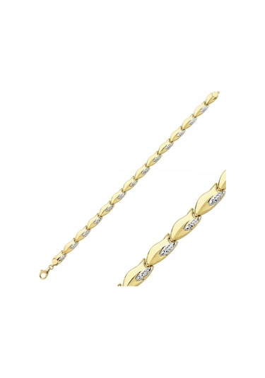 Sembolgold 14 Ayar Altın Bileklik Modeli 5.30 Gr Sg42-900278 Sarı Altın