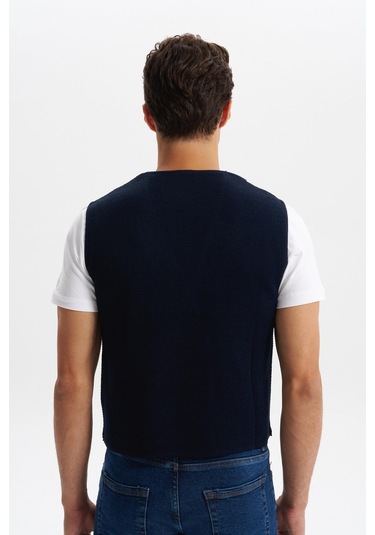 Arma Erkek Slim Fit Örme Likralı Pike Yelek Kısa Kollu, %90 Akrilik %10 Wool K0yyo0857 Lacivert Arma Erkek Slim Fit Örme Likralı Pike Yelek Kısa Kollu, %90 Akrilik %10 Wool K0yyo0857 Lacivert