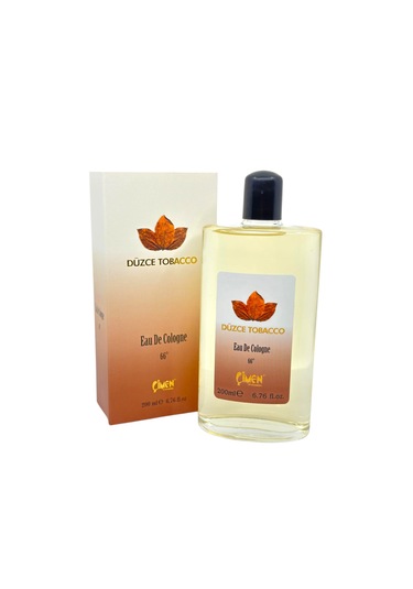Düzce Tobacco Cam Yassı Şişe Kolonya 200 Ml