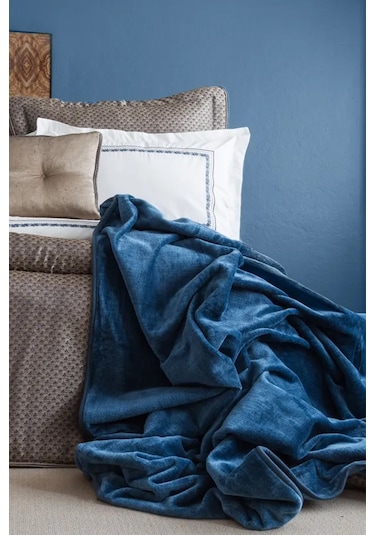 Apricitas Home Aster Lacivert 10 Parça Çeyiz Seti Lacivert