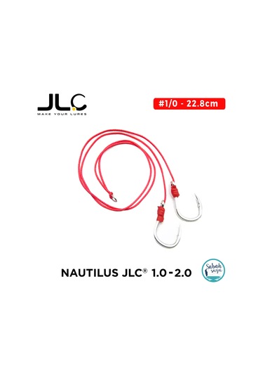 Jlc Çiftli Hazır Assist İğne 1/0 22.8cm Nautilus 1.0/2.0 1 Adet