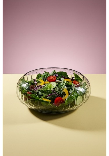 Rayan Glass Salata Ve Meyve Kasesi - Şeffaf