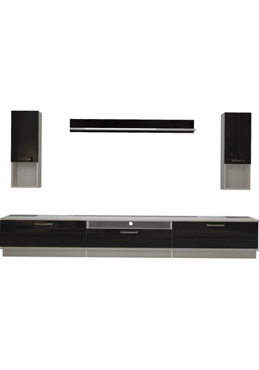 Decoraktiv Trendstyle 270da Mdf Tv Ünitesi Tv Sehpası Beyaz - Siyah