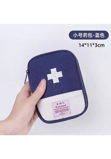 Taşınabilir Orta Çanta İlk Yardım Çantası Hayatta Kalma Kiti Araba Acil Durum Kiti Boş İlk Yardım Kutusu Tıbbi Malzemeler Hayatta Kalma Kiti Ordu Yeşil