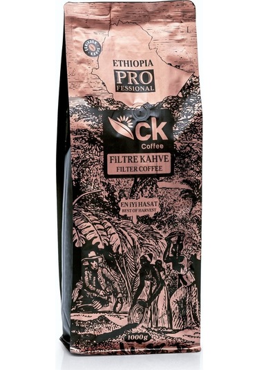 Ethiopia Pro Öğütülmüş Filtre Kahve 1000 G Öğütülmüş
