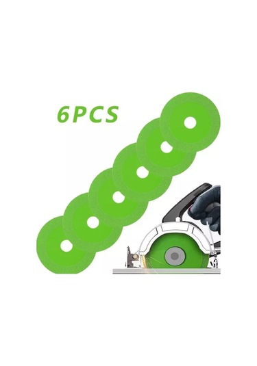 Tenfowee Diamantlı Cam Kesme Diskleri, Seramik Ve Porselen İçin, 6 Adet Paket, Açık Kenar, Hızlı Ve Hassas Kesim, Elektrikli Aletler İçin Uyumlu