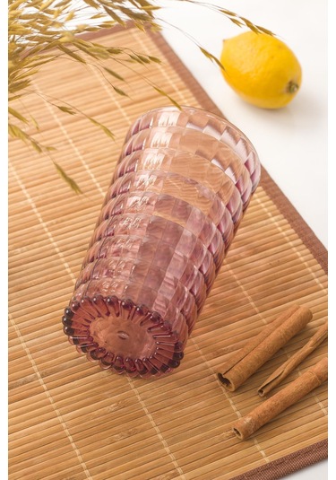 Allegra Mürdüm Bardak - 750 Ml Tekli Akrilik Malzeme - Cam Değildir Kırılmaya Dayanıklı - 9000437858107