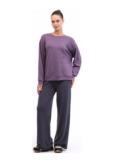 Lumberjack Wb 16alıce-c Ck97 5pr Mor Kadın Sweatshirt 000000000102032889 Mor