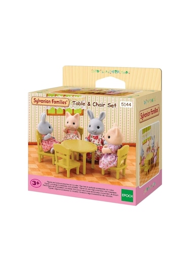 5144 Sylvanian Families Masa - Sandalye Seti Figürler Dahil Değildir +3 Yaş Standart