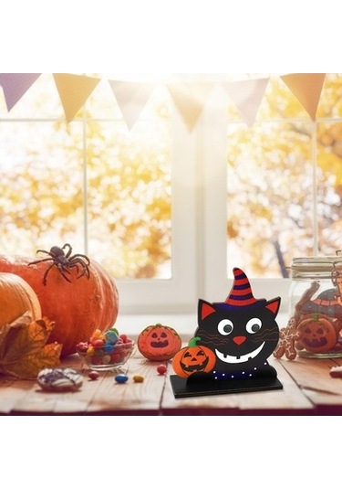 Lijinxu Cadılar Bayramı Masa Süslemeleri Parti Topper S Için