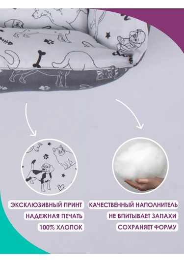 Bio-line Küçük Ve Orta Irk Kediler Ve Köpekler İçin Yatak 186898718