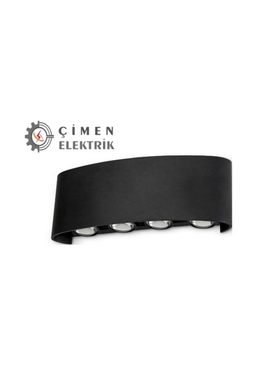 Noas Yl83 1062 Dış Mekan 8w Led Aplik 3000k Gün Işığı Gün Işığı