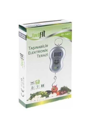 Techfit Tf-1401 Dijital El Kantarı 50 Kg Kapasiteli Terazi
