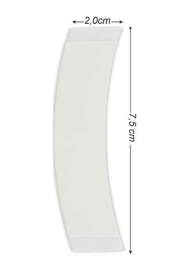 True Tape Supertape Oval LF C Protez Saç Bandı 2 CM x 7.5 CM 36'lı
