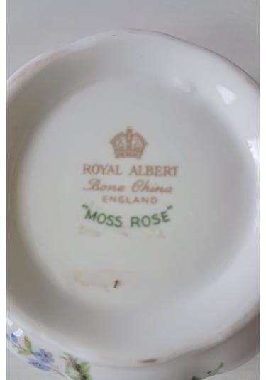 Moss Rose Vintage Şekerlik 9.5cm 150ml Orta Boy