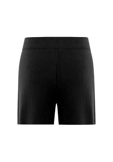 Peraluna %100 Pamuk Antrasit Kadın Şort Antrasit