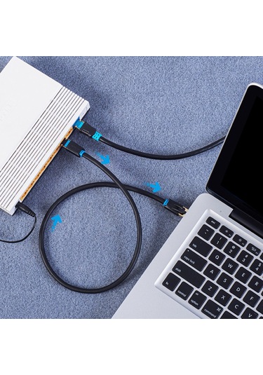 Suntek Ethernet Kablosu 40 Gbps 2000 Mhz Lan Yaması 2m