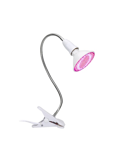 Ximistore9 Bitki Büyütme Led Lambası, Tam Spektrumlu İç Mekan Çok Yönlü Aydınlatma, 40cm Esnek Hortumlu