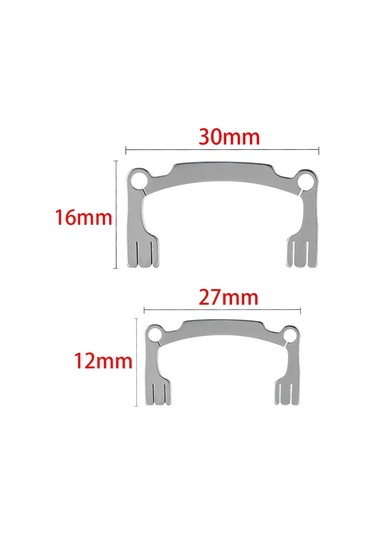 2 Adet/takım Diş Reçine Parlatma Şerit Tutucu Yüksek Taç Düşük Taç Diş Taşlama Zımpara Şekillendirme Parlatma Yardımcısı Araçları