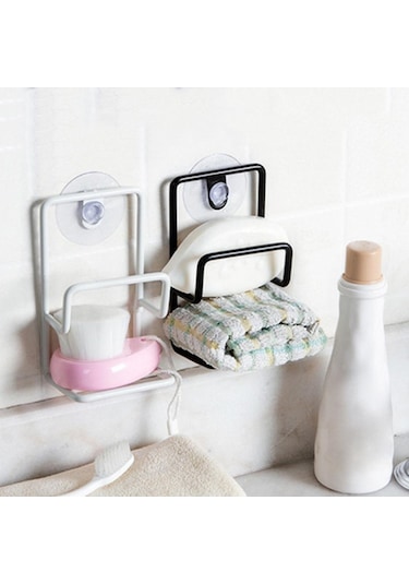 Mutfak Banyo Sünger Bulaşık Bezi Depolama Raf Lavabo Raf Enayi Askı Tutucu Diğer
