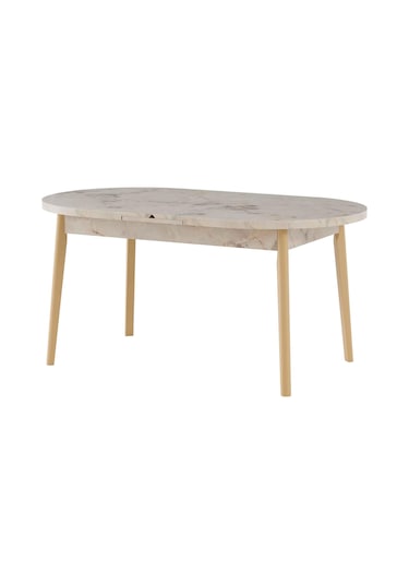 Mutlu Yemek Masası 90x156 Cm Gri