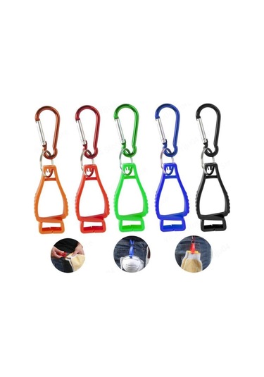 Patrik İş İçin Eldiven Klipleri Eldiven Tutucular Metal Kancalı Eldiven Kemer Klipsi Taşınabilir İş Eldivenleri Plastik Kancalı Kapmak Tutucu Klip Çok Renkli