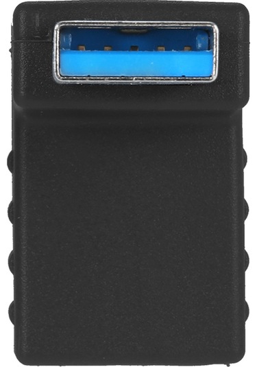 Springsun Usb 3.0 Am/af 90 Derece Aşağıdaki Eğimli Adaptör - Hızlı Veri Transferi 5 Gbps - Sertifikalı Çevre Dost Malzeme - Siyah