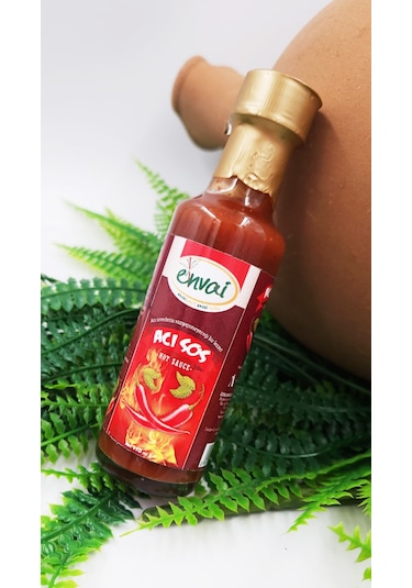 Envai Capsicum Biberli Katkısız Aşırı Acı Sos 110 ML