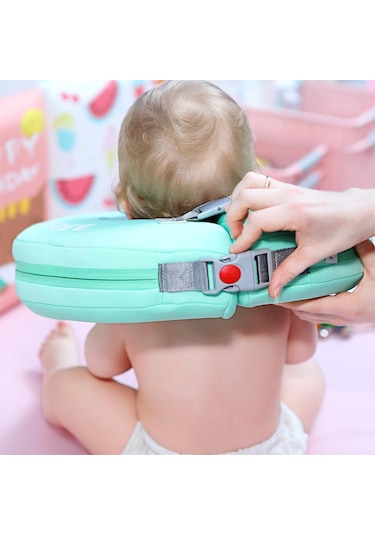 Mambobaby Boyun Destekli Yüzme Simidi - Yeşil