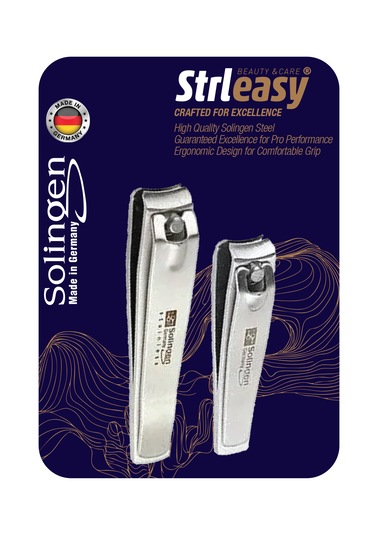 Strleasy 6568 Solıngen Çelik Tırnak Makası Seti - 2'li