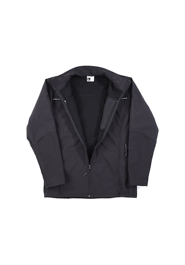 Eser - Softshell Yönetici Montu - Siyah