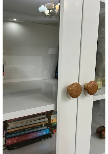 Life Tv Ünitesi Ve Kitaplık Seti %100 Mdf Beyaz - Meşe