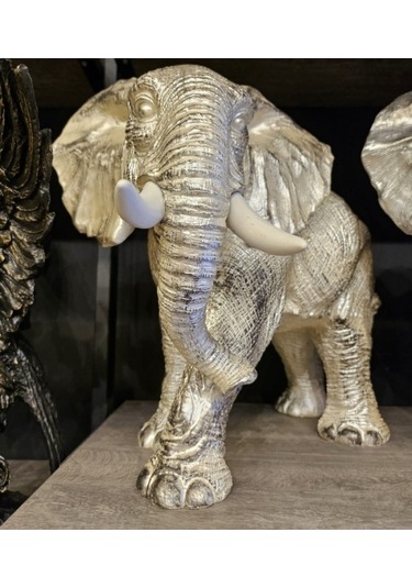 Dekoratif Fil Biblo Silver-cengizhan Unaler