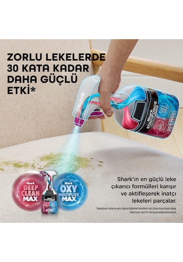 Shark StainForce HX100EUT Kablosuz Leke Çıkarma Makinesi