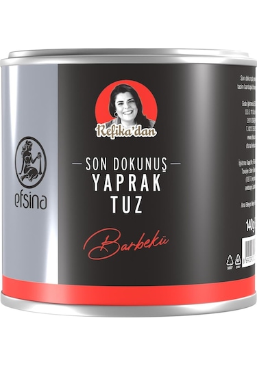 Efsina Barbekü Yaprak Tuz Refika'dan 140 G
