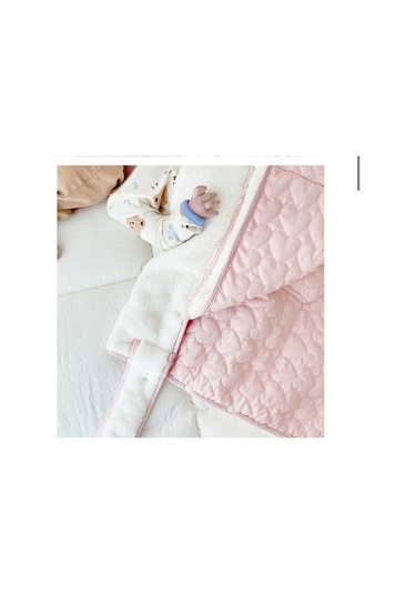 Sonbahar Ve Kış Dışarı Çıkmak Arabası Örtüsü Battaniye Pembe