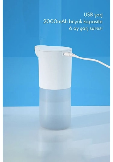 Neutron Ntl-sd-35ml Akıllı Sensörlü Şarjlı Köpük Sabunluk Beyaz