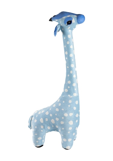 Oyuncak Zürafa Pelüş Sevimli Şaşkın Zürafa Turkuaz Dev Boy 100 Cm