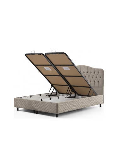 150x200 Vassi Baza+başlık Bej