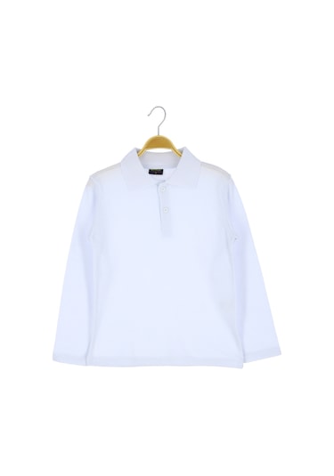 Erkek Çocuk Okul Sweatshirt BEYAZ
