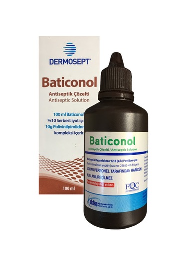 Dermosept Baticonol Dezenfektan 100 ML